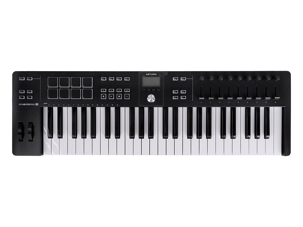 MIDI клавиатура Arturia KeyLab Essential 49 mk3 Black