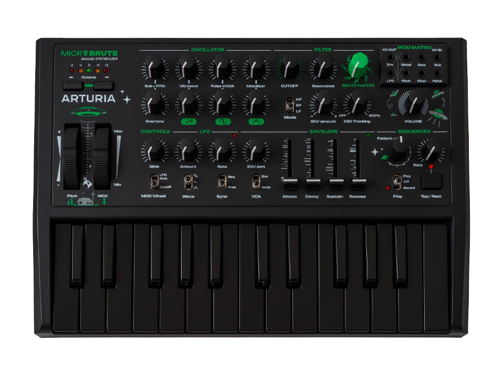 Синтезатор Arturia MicroBrute UFO