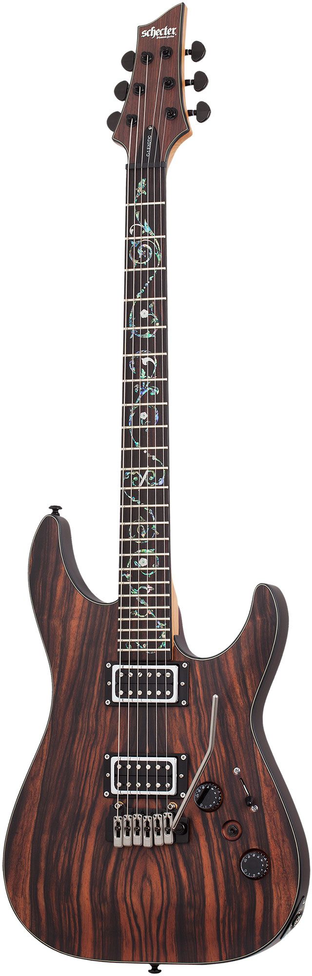 Электрогитара SCHECTER C-1 EXOTIC TREM EBONY