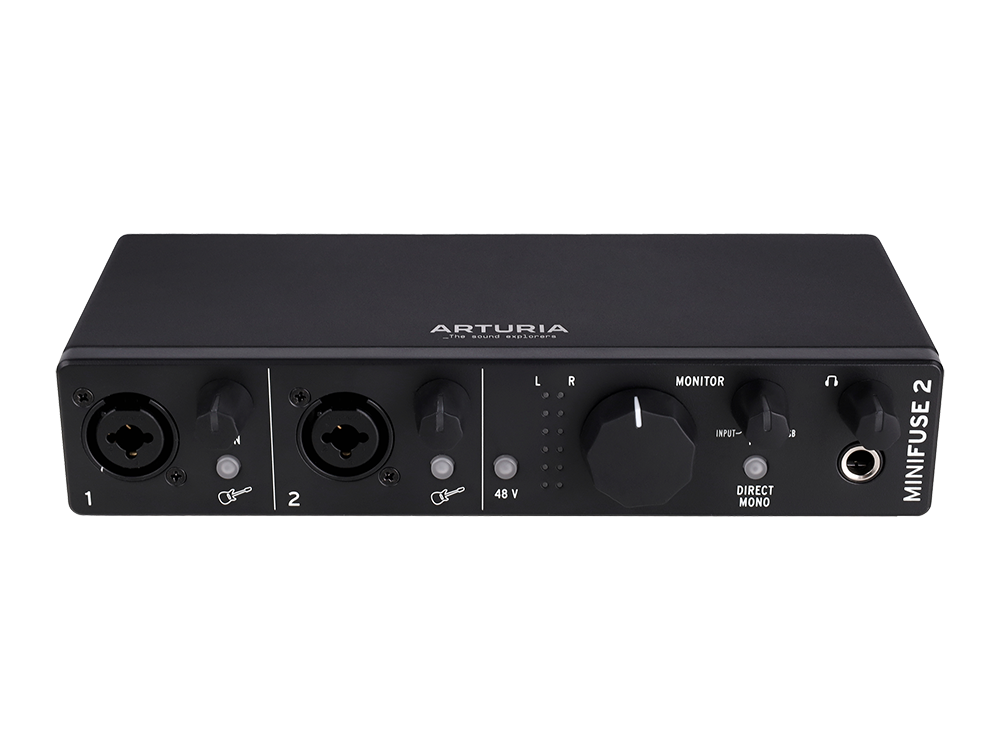 Аудиоинтерфейс USB Arturia MiniFuse 2 Black