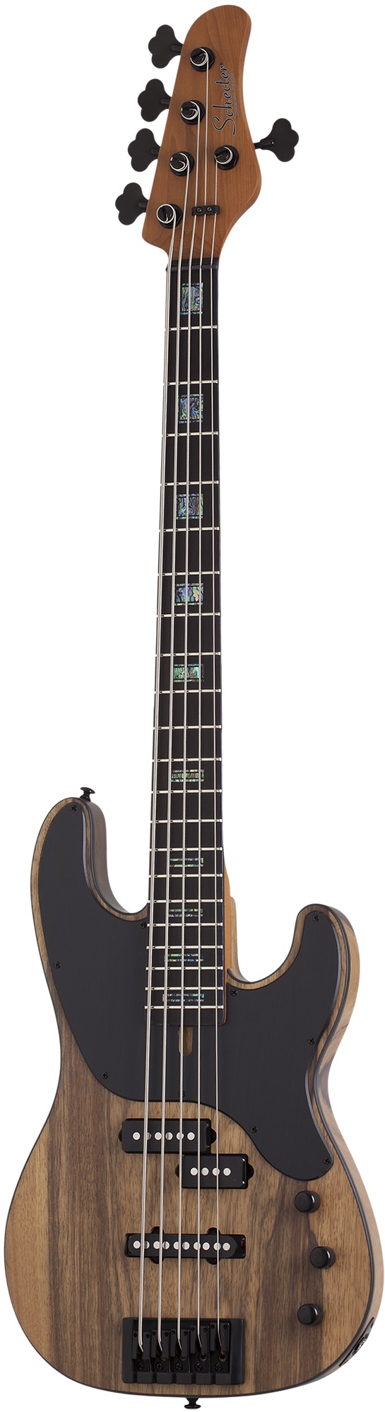Бас-гитара SCHECTER MODEL-T 5 EXOTIC BLACK LIMBA BL
