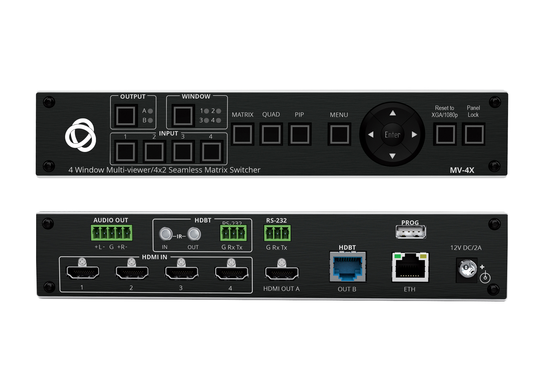 Мультиоконный процессор Kramer Electronics MV-4X