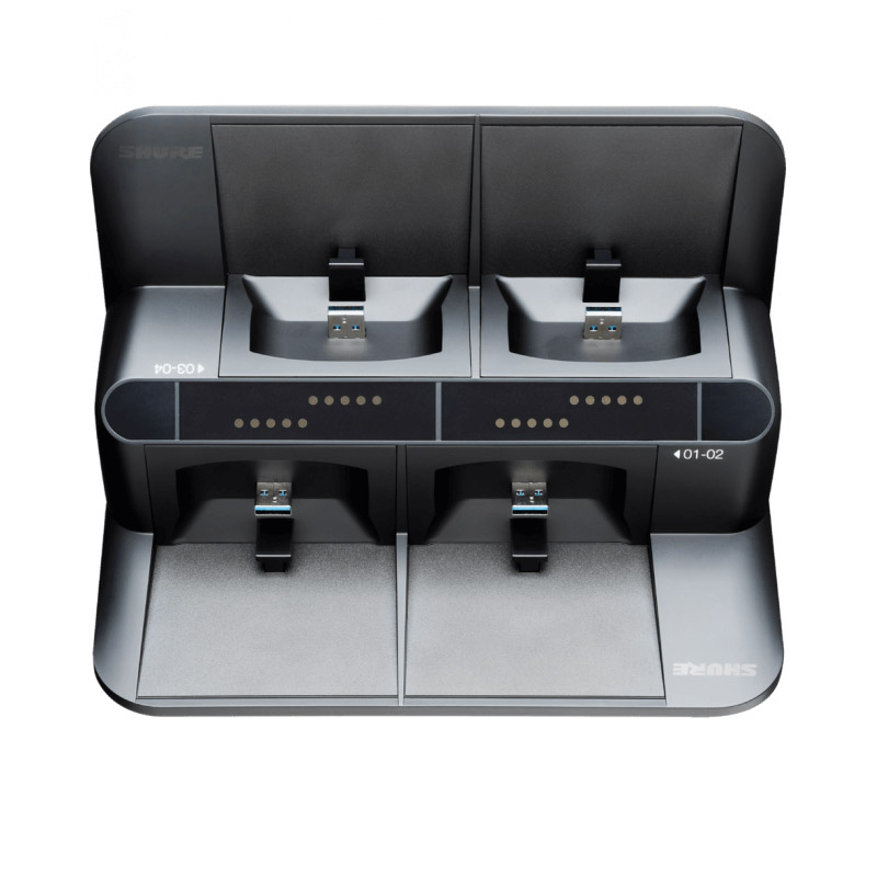 Четырёхпортовая сетевая зарядная док-станция SHURE SBC450-E