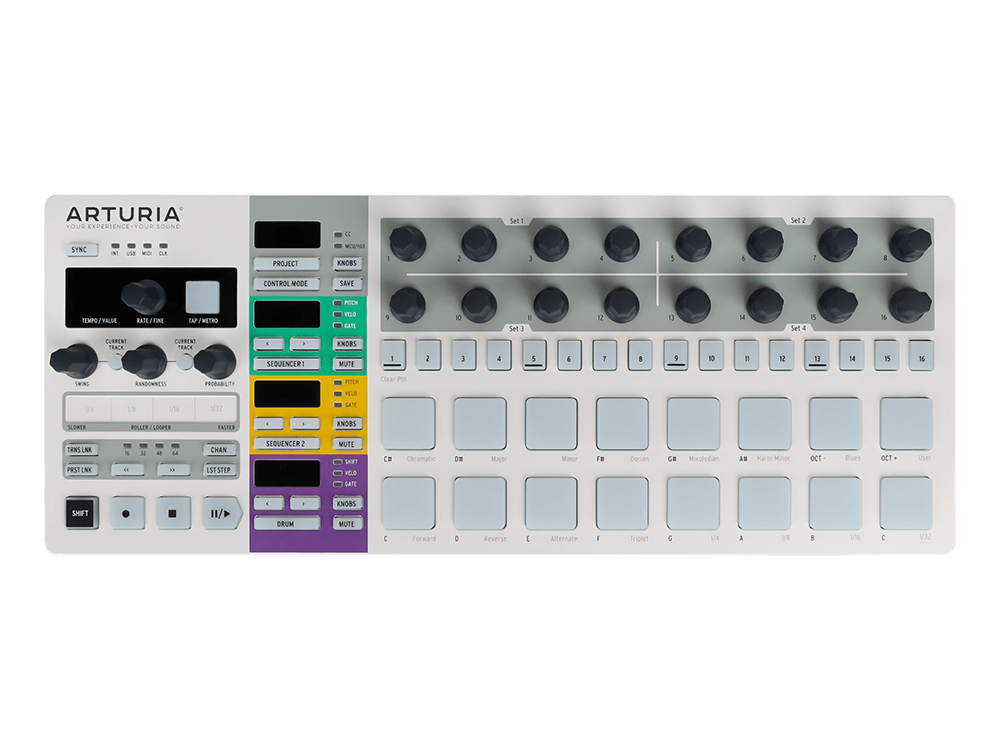 MIDI контроллер (Микшер-семплер (контроллер)) Arturia BeatStep Pro