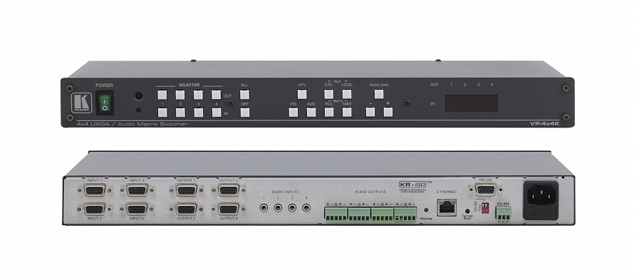 Матричный коммутатор Kramer Electronics VP-4x4K