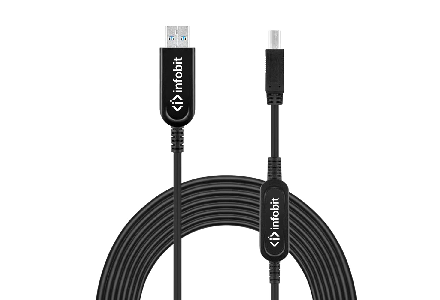 Кабель оптический активный USB 3.1 Gen 2 Infobit U31-AMBM32-30