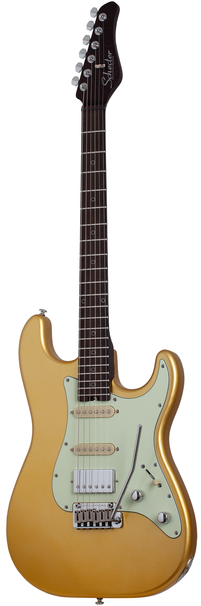 Электрогитара SCHECTER NICK JOHNSTON TRAD 10TH ANNIVERSARY-HSS A. SAFFRON