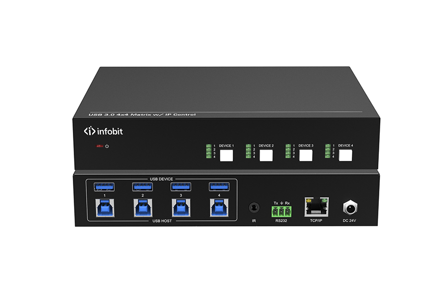 Матричный коммутатор USB Infobit iMatrix UB44