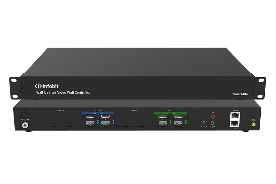 Контроллер видеостены Infobit iWall X404