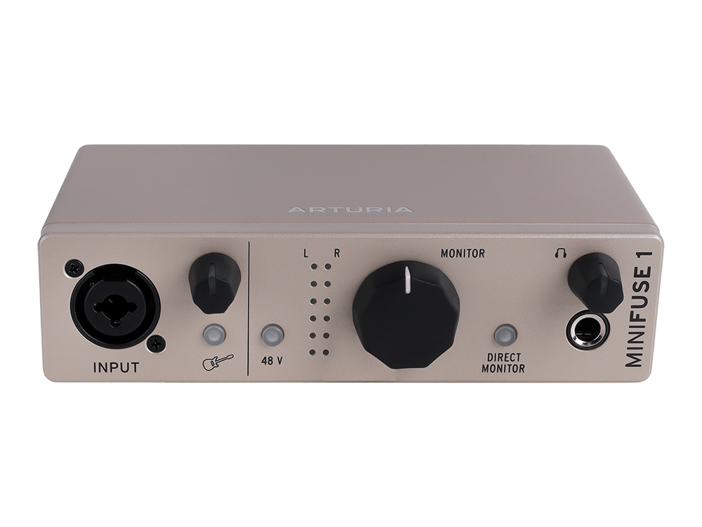 Аудиоинтерфейс USB Arturia MiniFuse 1 Champagne