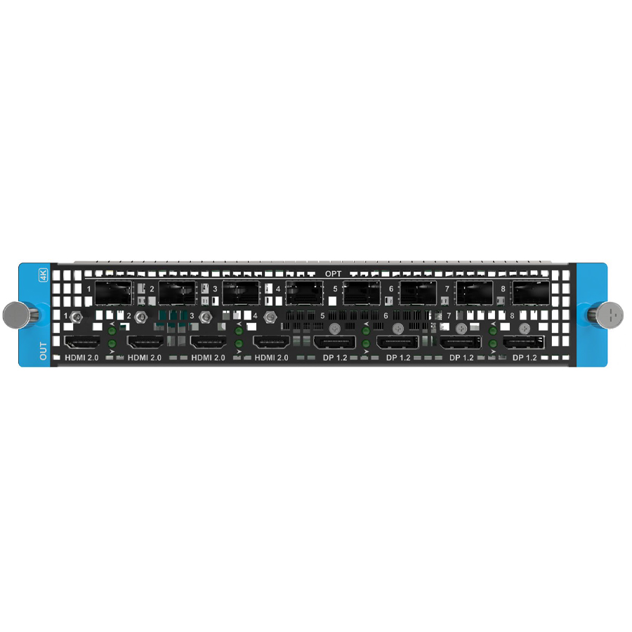 Карта выхода Pixelhue Q8_4xHDMI2.0+4xDP1.2+8xSFP Output Card