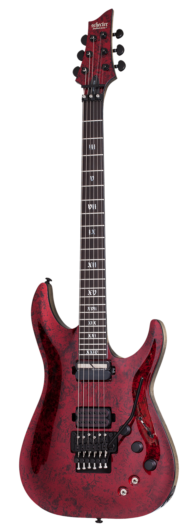 Электрогитара SCHECTER C-1 FR-S APOCALYPSE RED REIGN RR