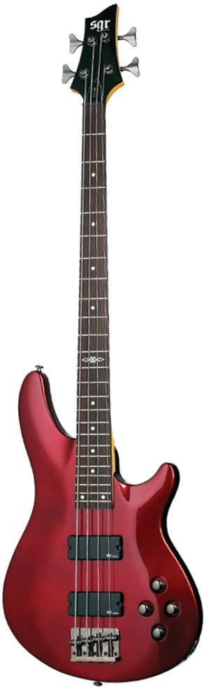 Бас-гитара SCHECTER C-4 BASS SGR BY SCHECTER M RED