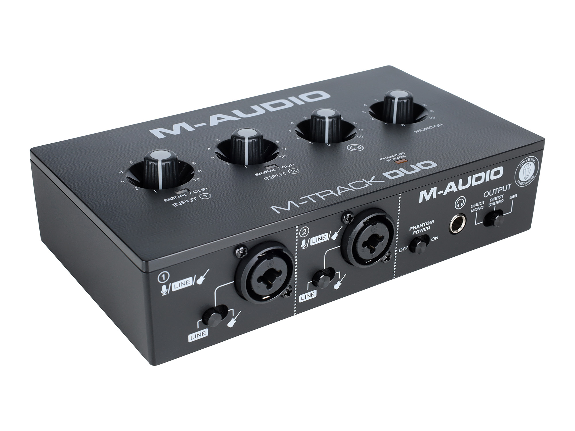 Аудиоинтерфейс USB M-audio M-Track Duо