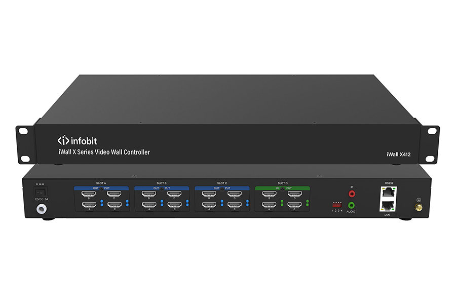 Контроллер видеостены Infobit iWall X412