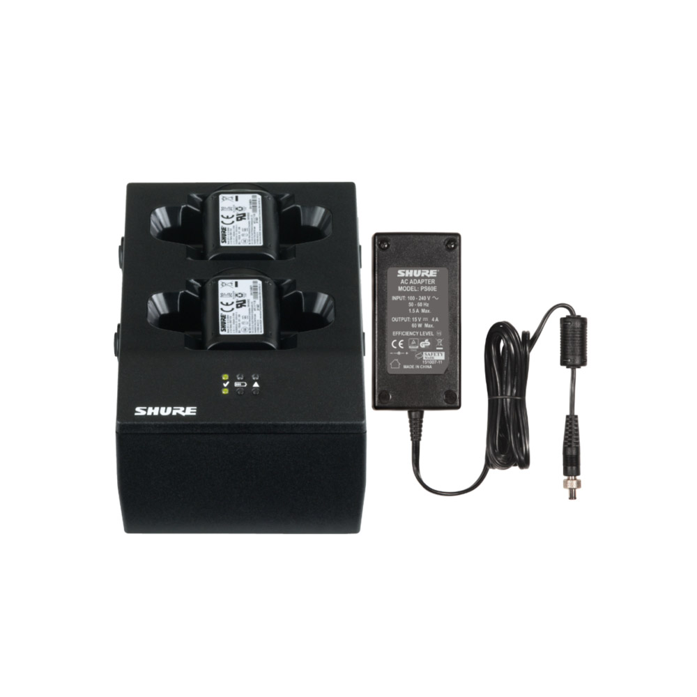 Двухпортовая зарядная док-станция SHURE SBC200-E